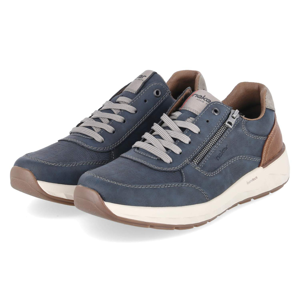 Low Sneaker Blau