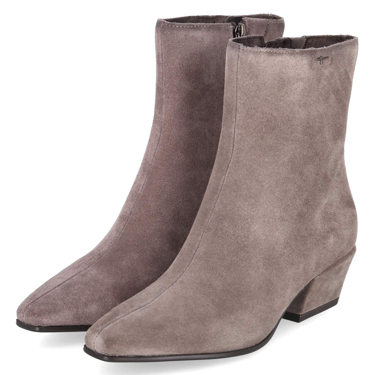 Stiefeletten Taupe