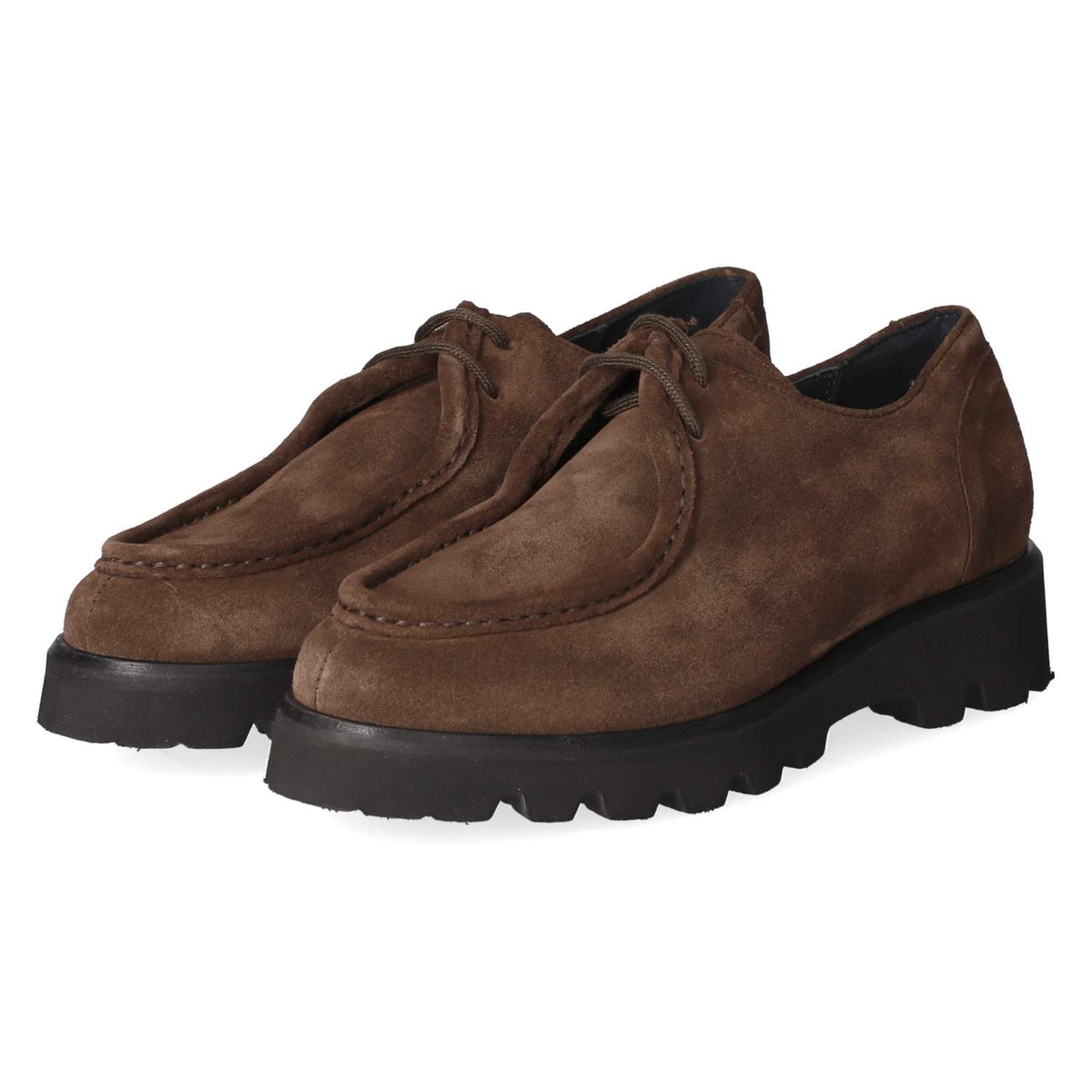 Schnürschuhe MEREDIRA Braun
