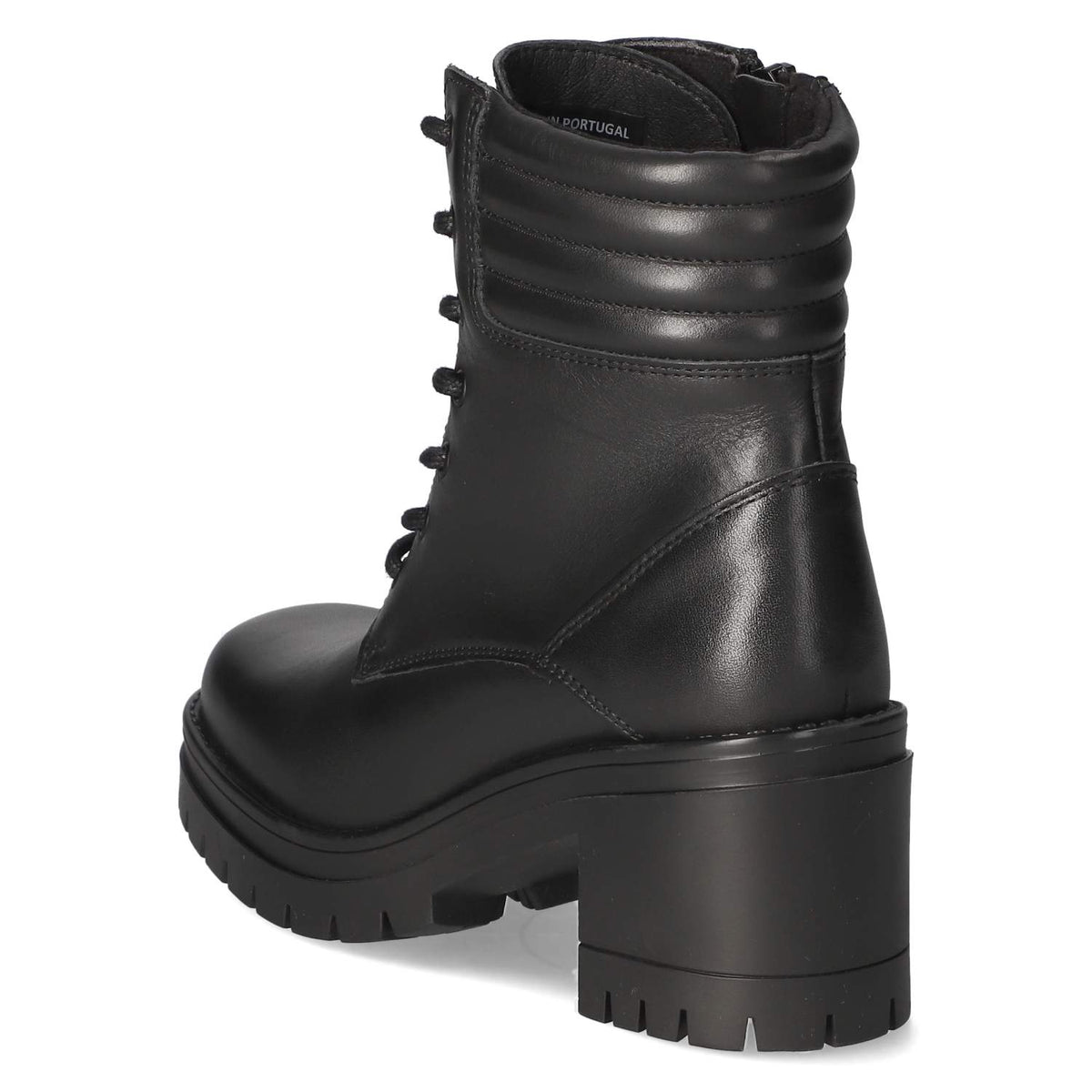 Schnürstiefeletten Schwarz