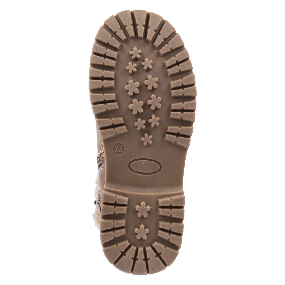 Winterstiefel Beige