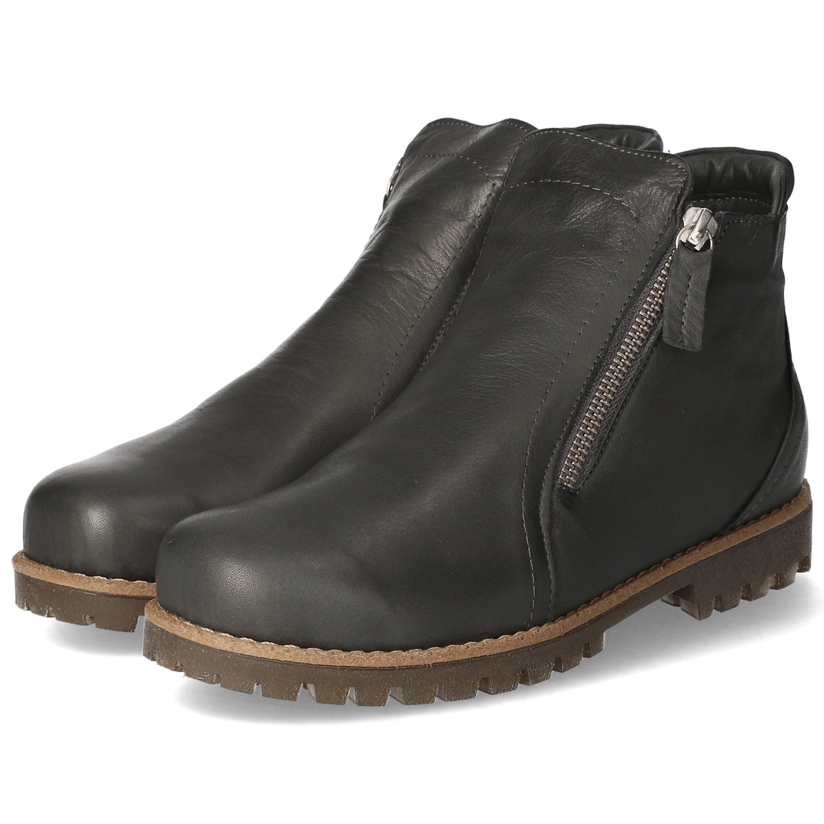 Stiefeletten Grau