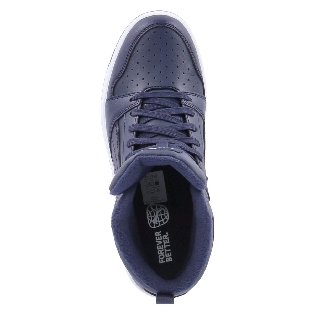 High Sneaker REBOUND V6 WTR JR Blau