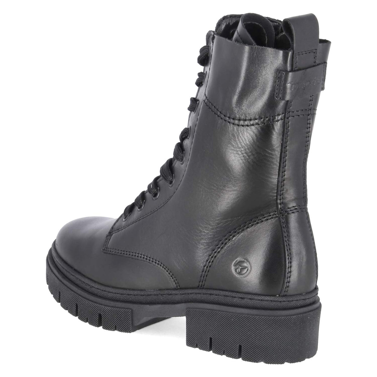 Schnürboots Schwarz