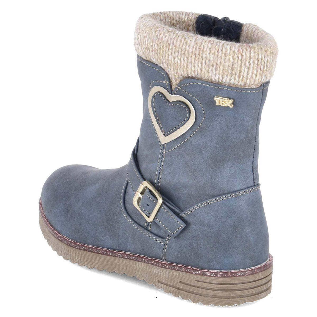 Winterstiefel Blau