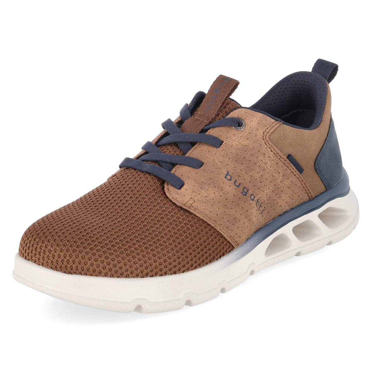 Halbschuhe Braun