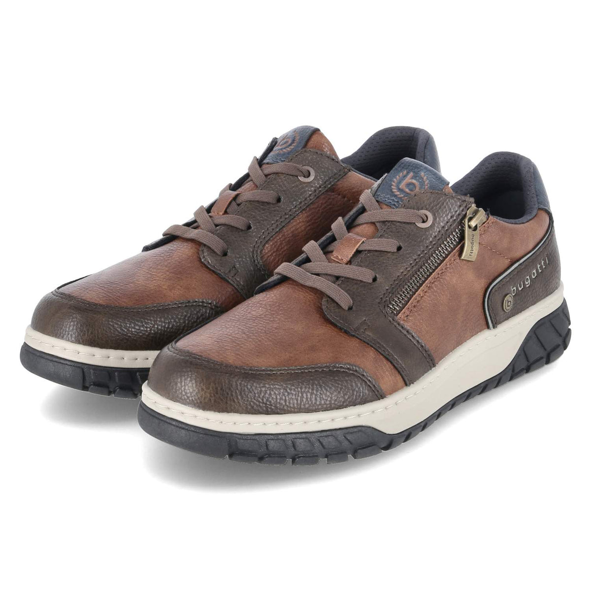 Halbschuhe Braun