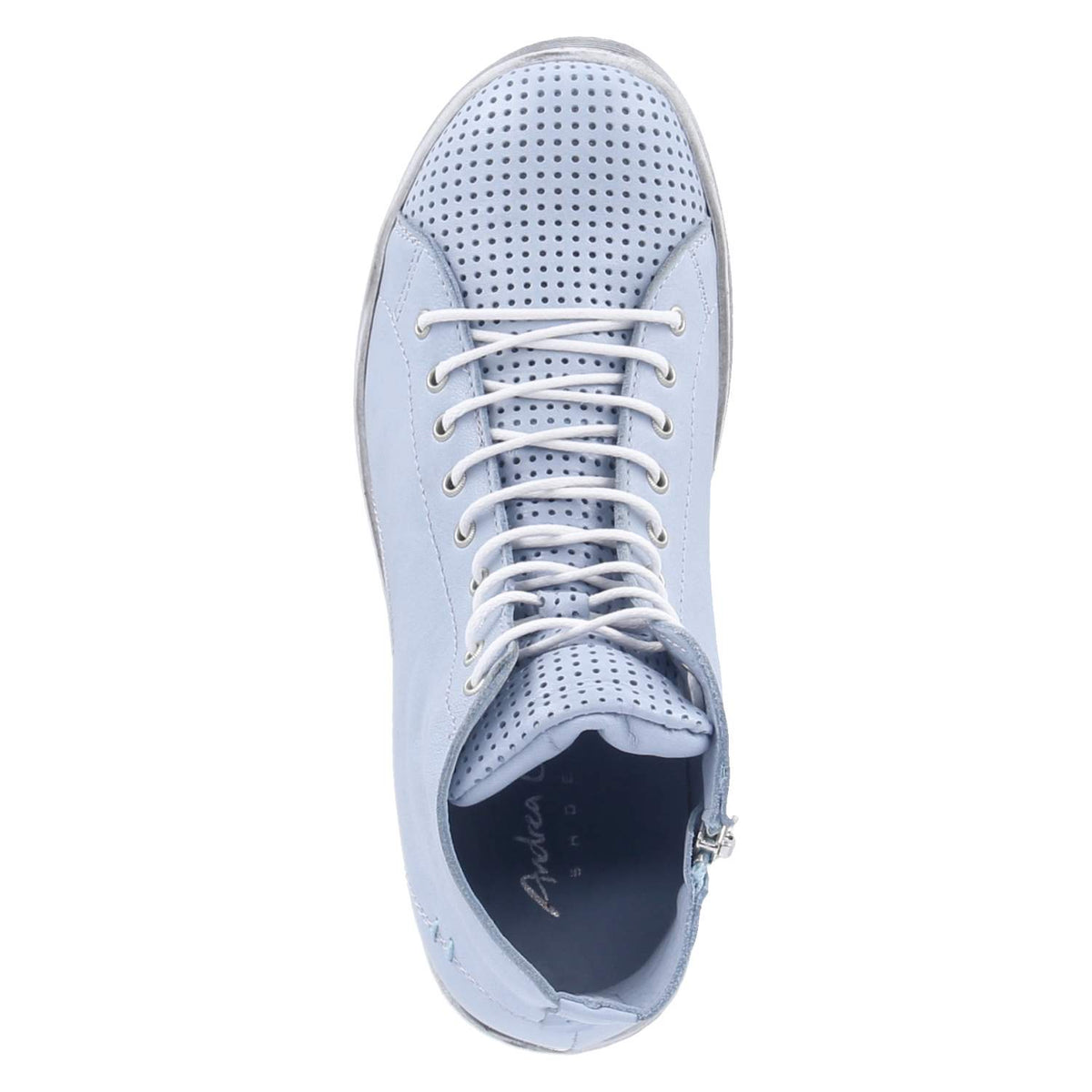 Schnürstiefeletten Blau