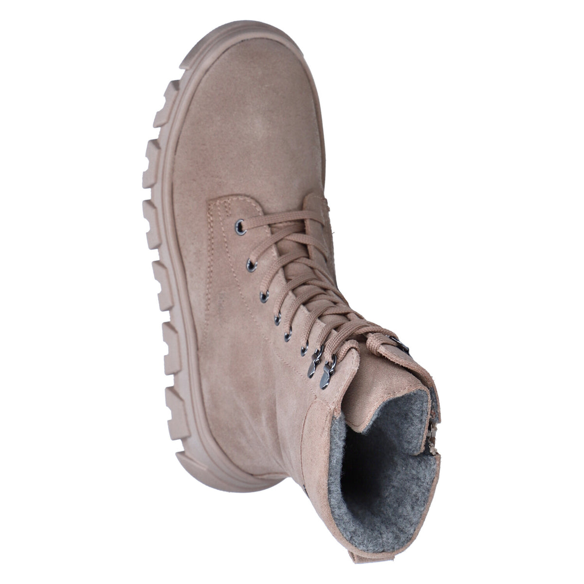 Winterstiefeletten Beige