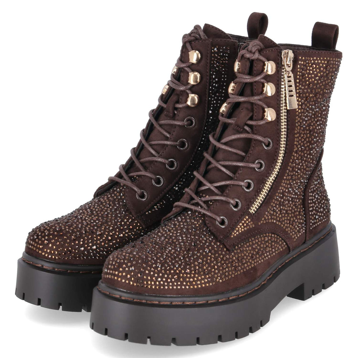 Schnürboots Braun