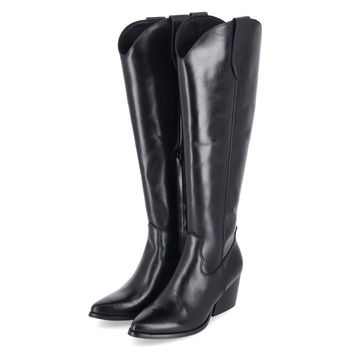 Westernstiefel Schwarz