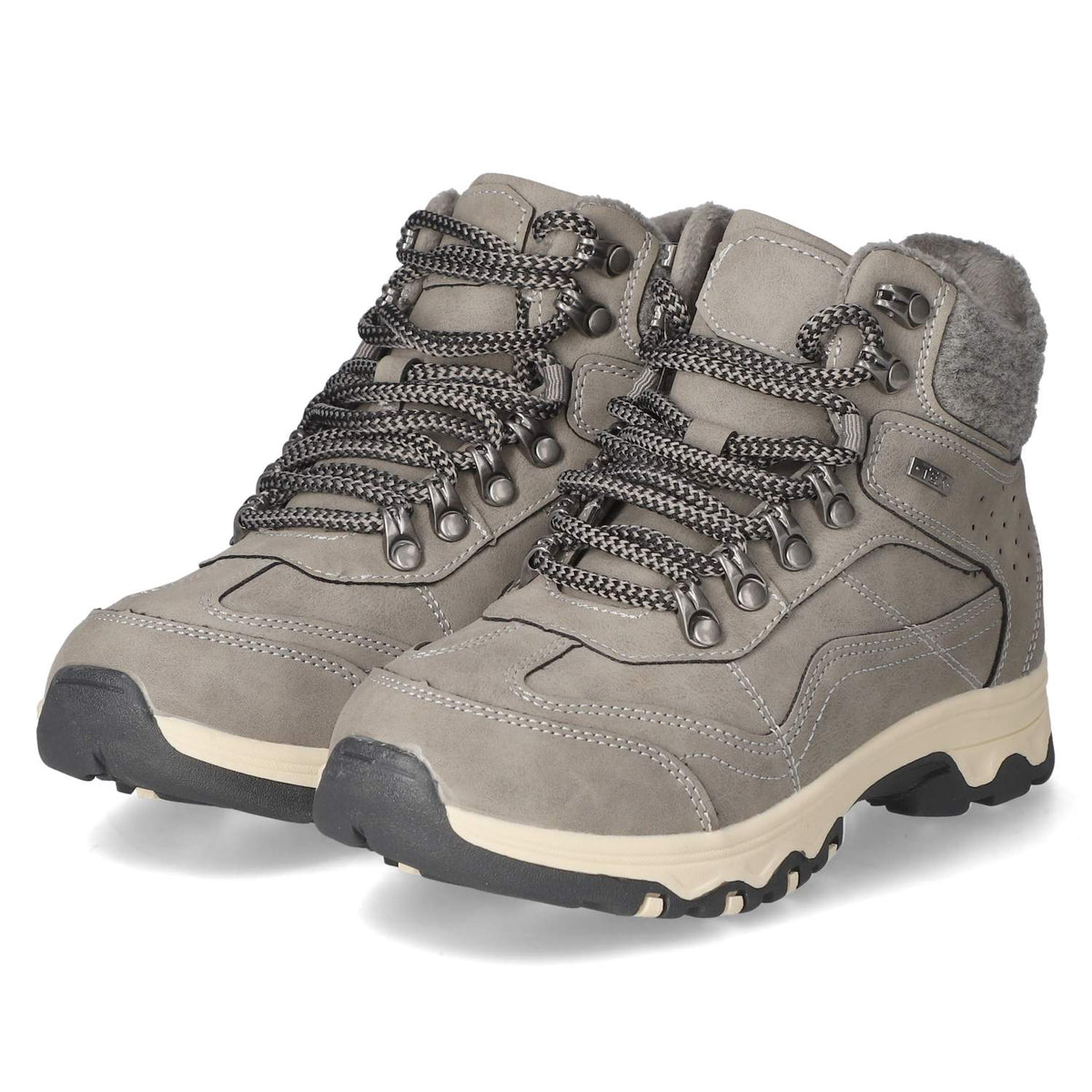 Schnürboots Grau