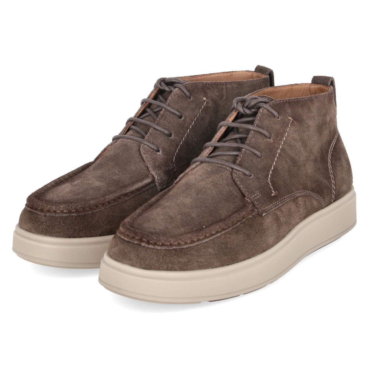 Schnürboots Taupe