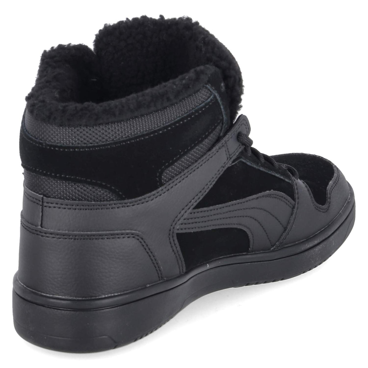 High Sneaker REBOUND Schwarz