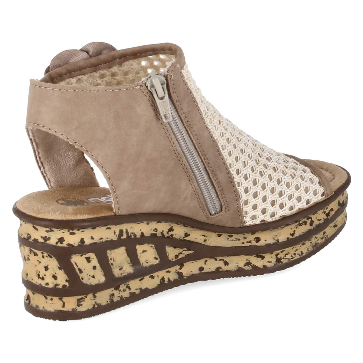 Keilsandaletten Beige
