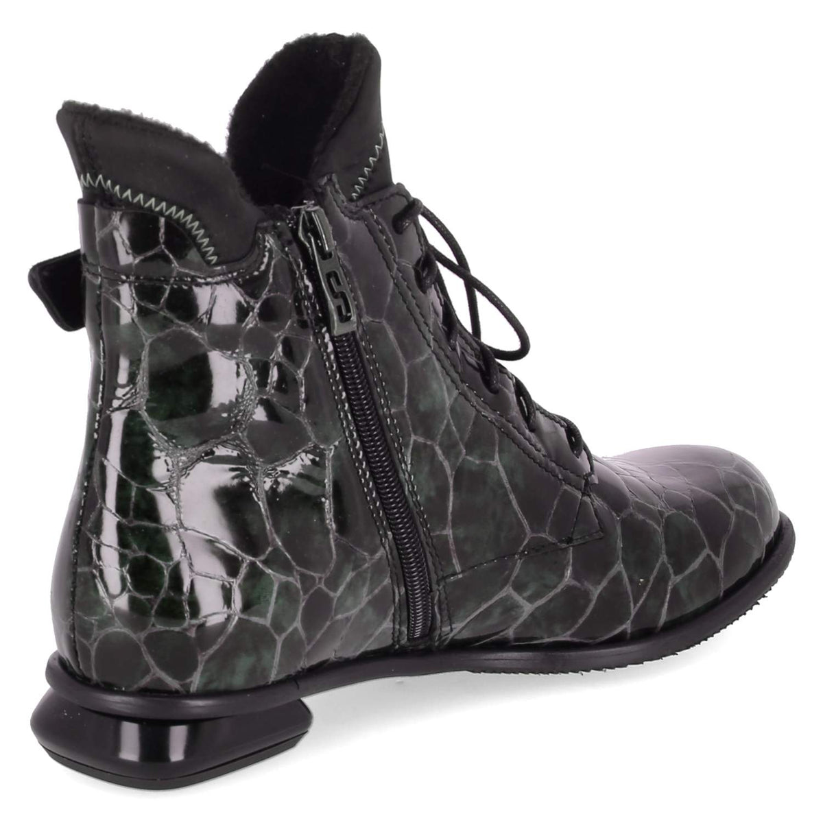 Ankle Boots Grün