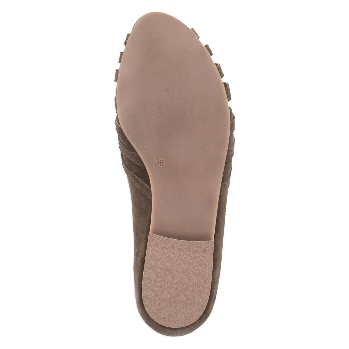 Peep Toe Ballerinas PASSIONATE Grün
