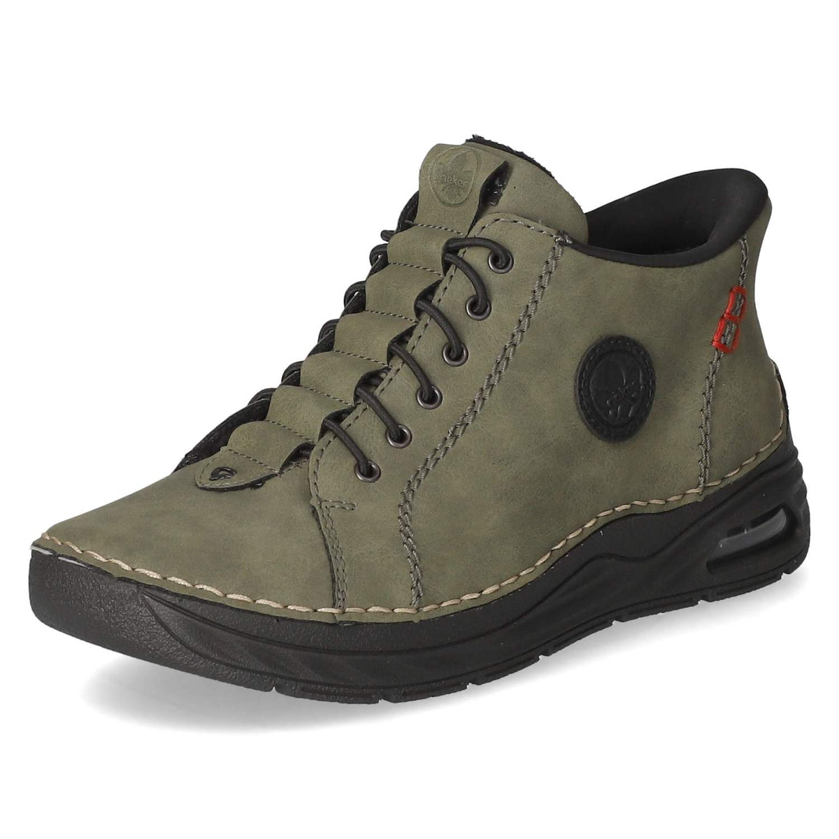 Schnürstiefeletten Grün
