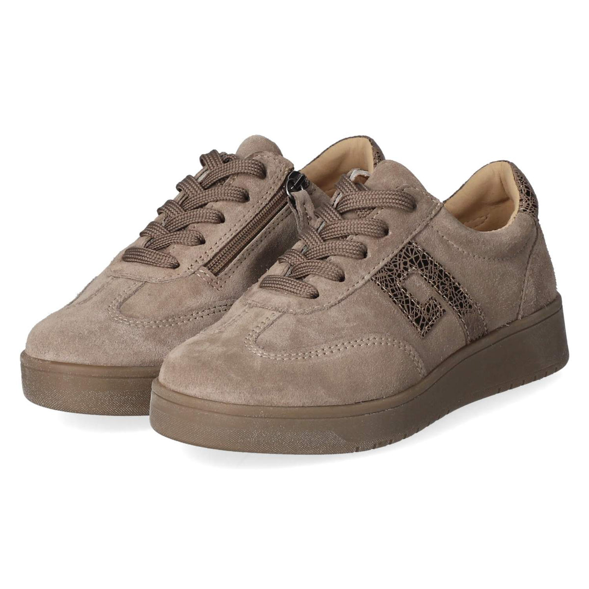 Low Sneaker VIOLET Grau