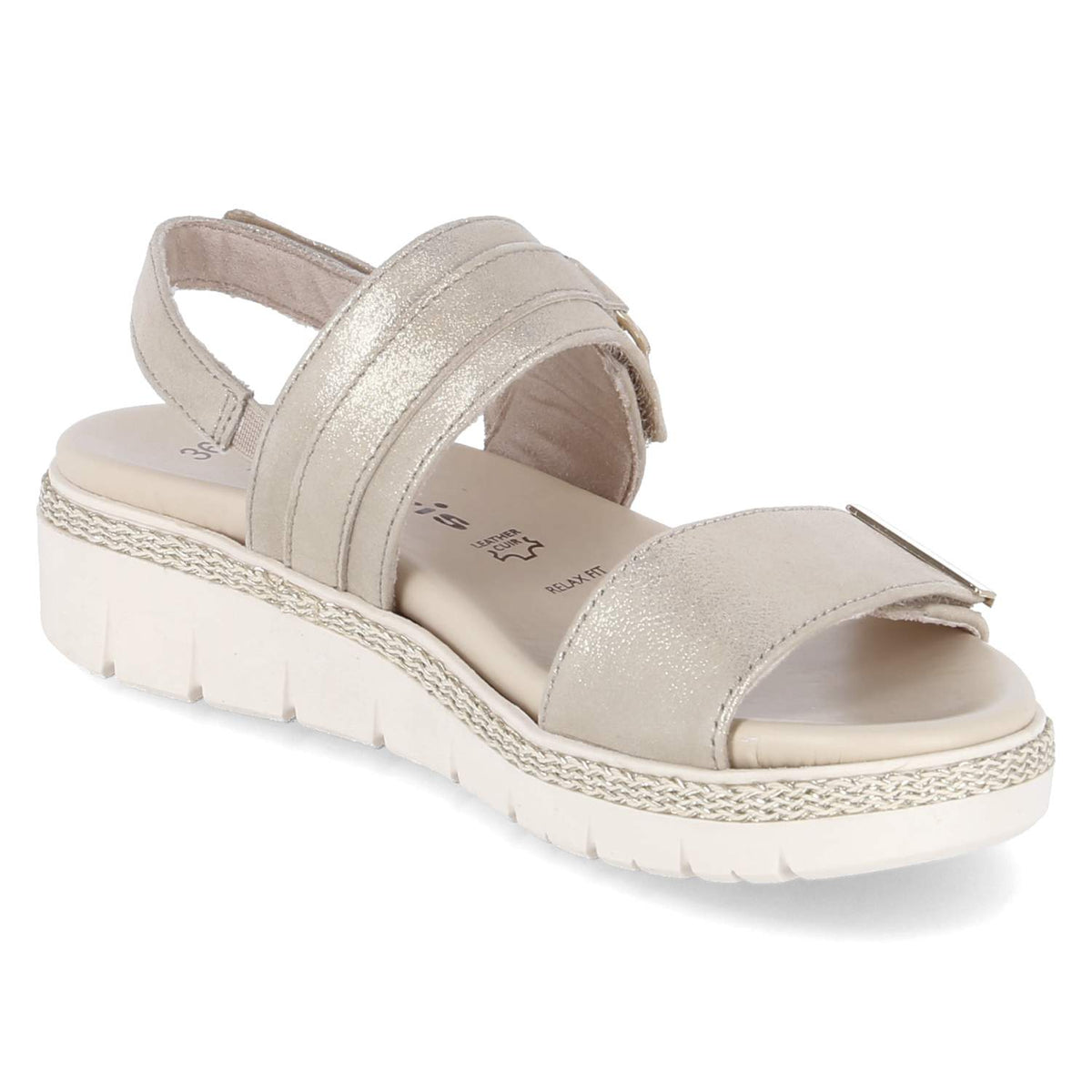 Sandalen Beige