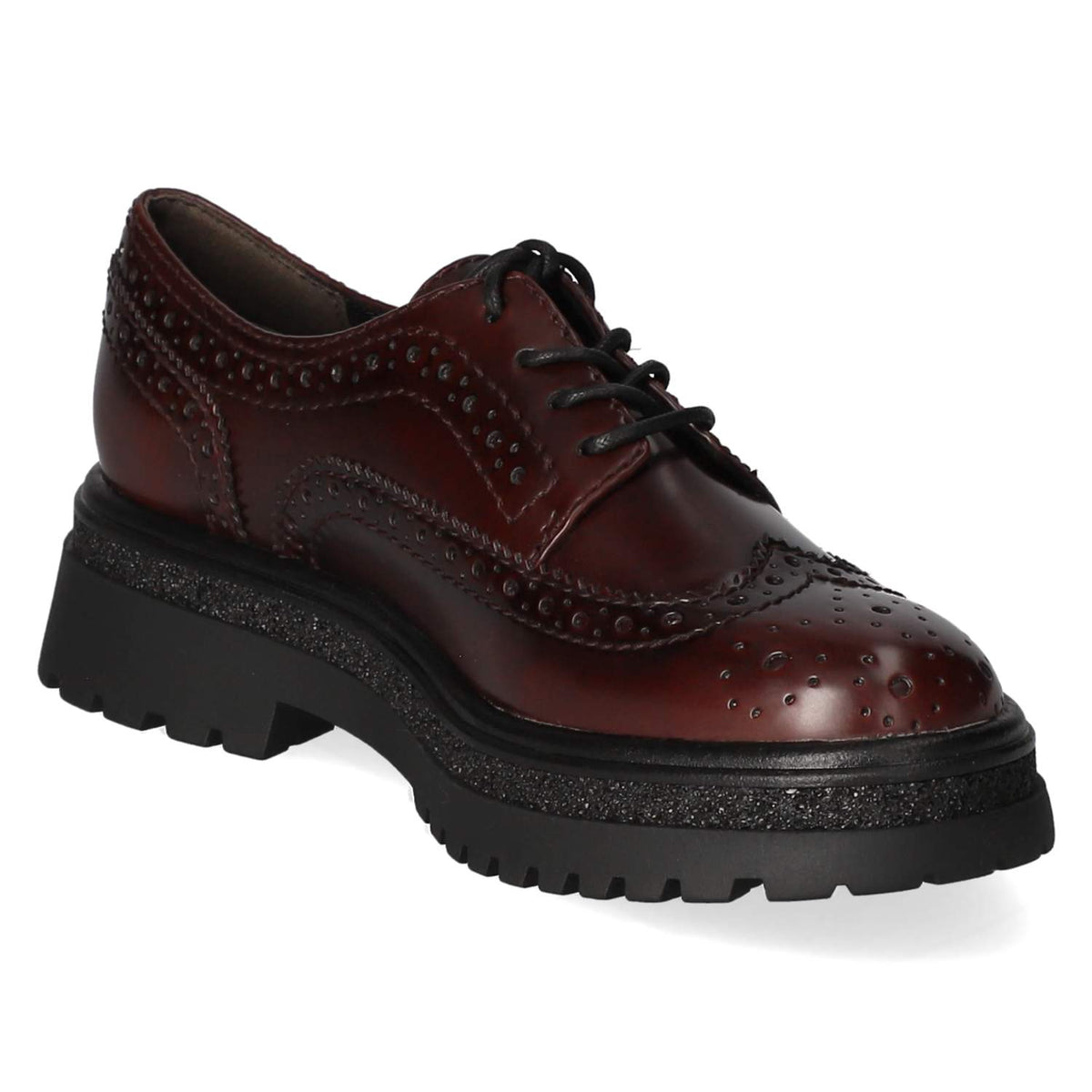 Schnürschuhe Rot
