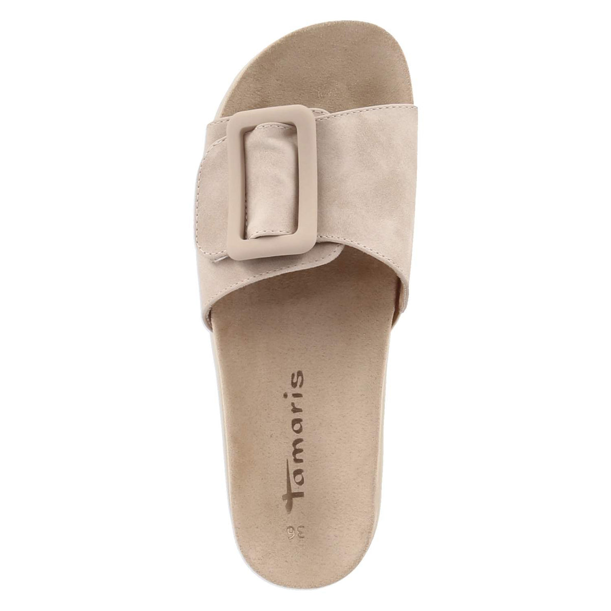 Pantoletten Beige