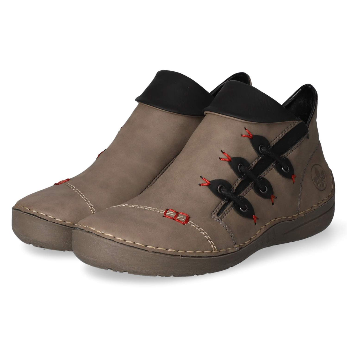 Stiefeletten Grau
