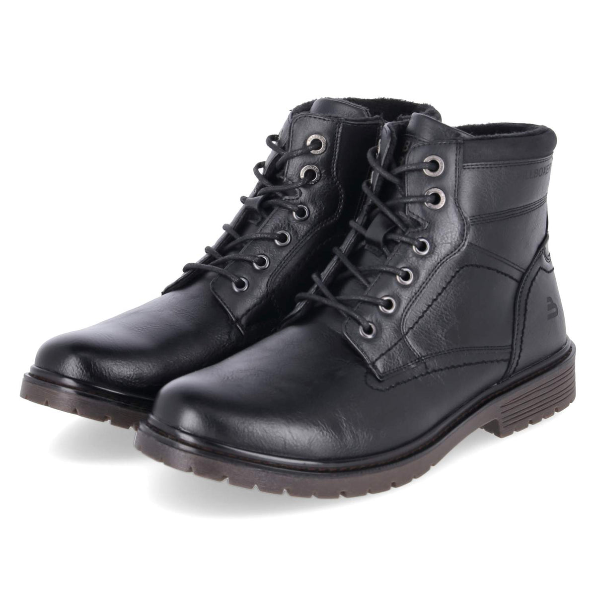 Schnürboots Schwarz