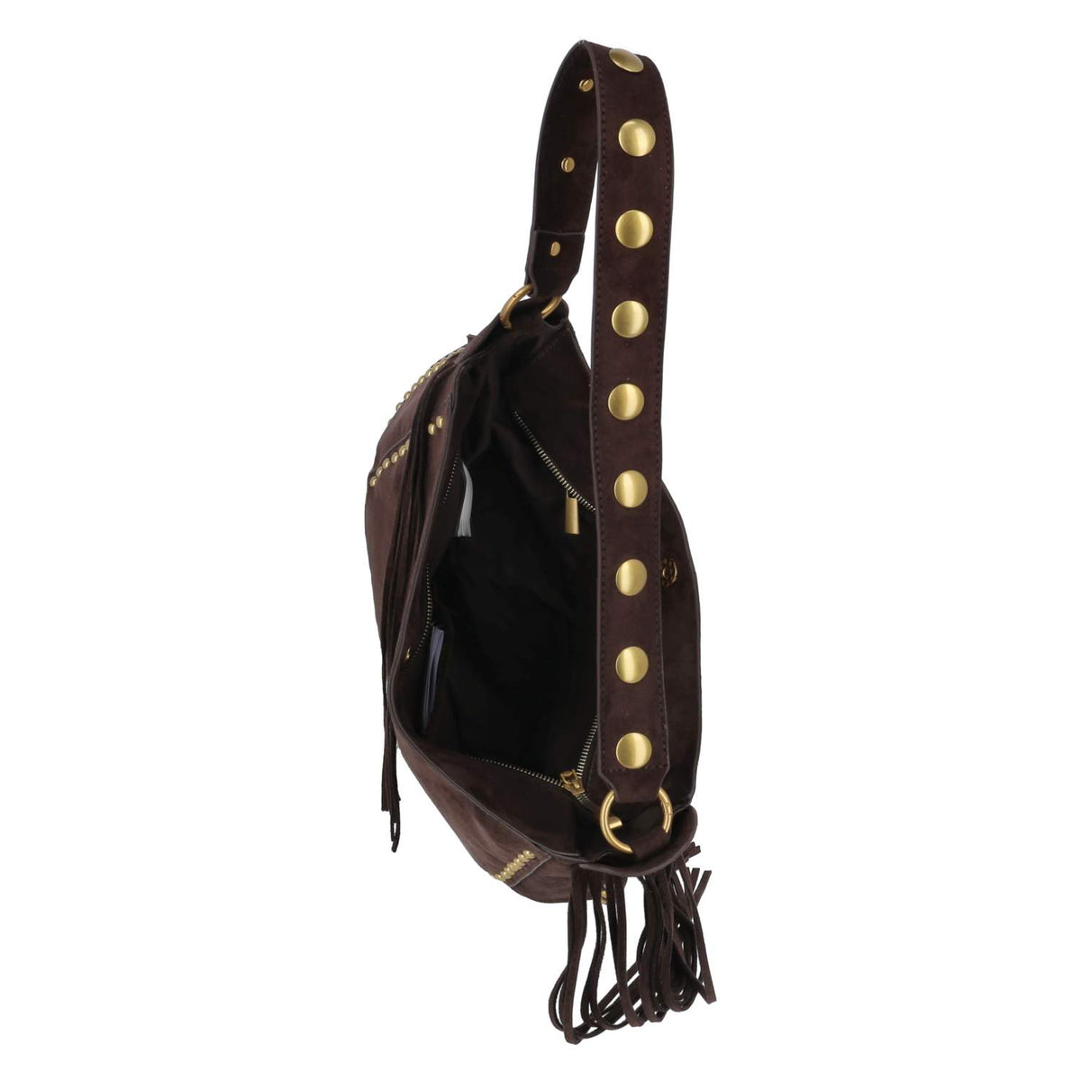 Schultertasche Braun