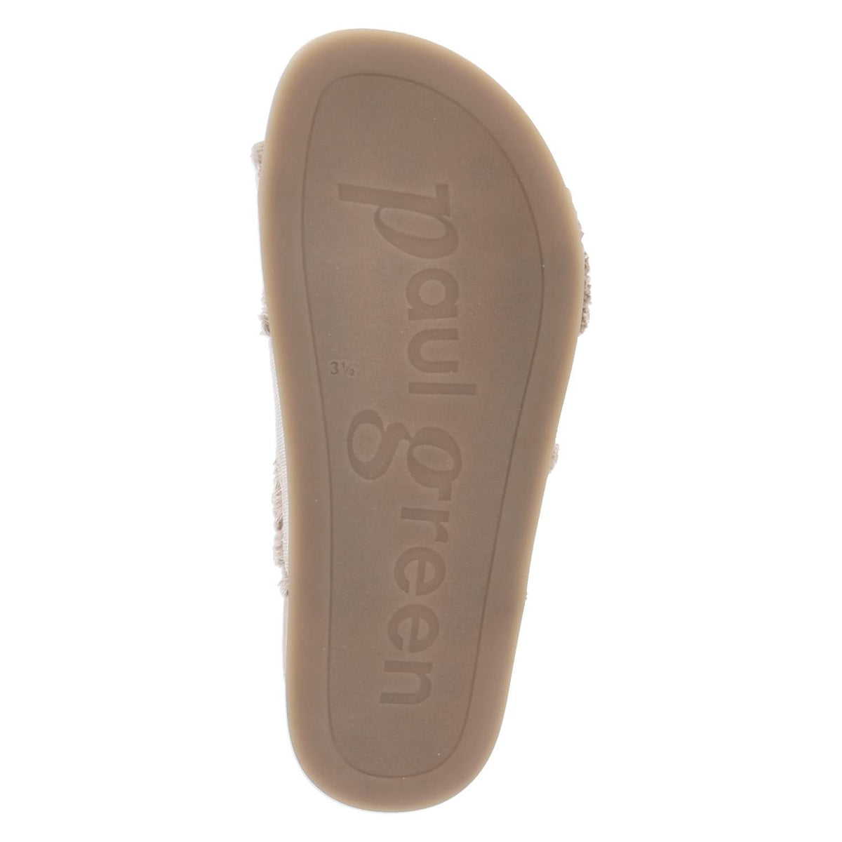 Plateaupantoletten Taupe