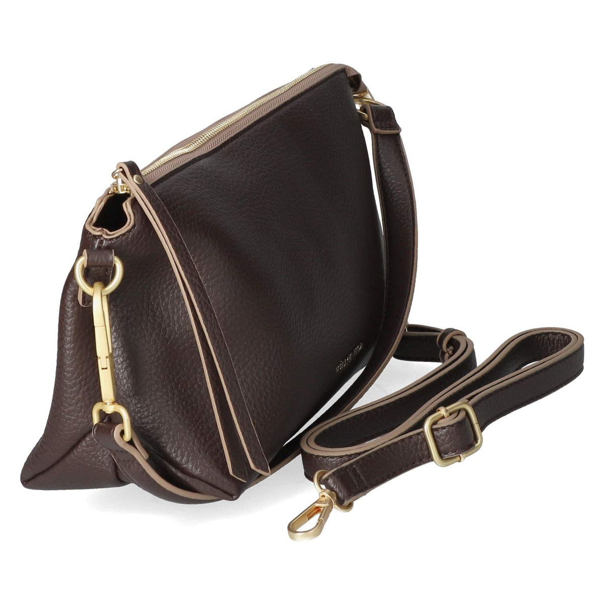 Schultertasche Braun