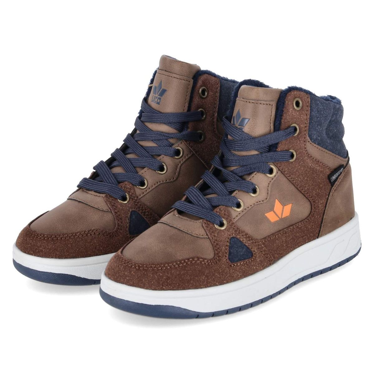 High Sneaker COLDEN Braun
