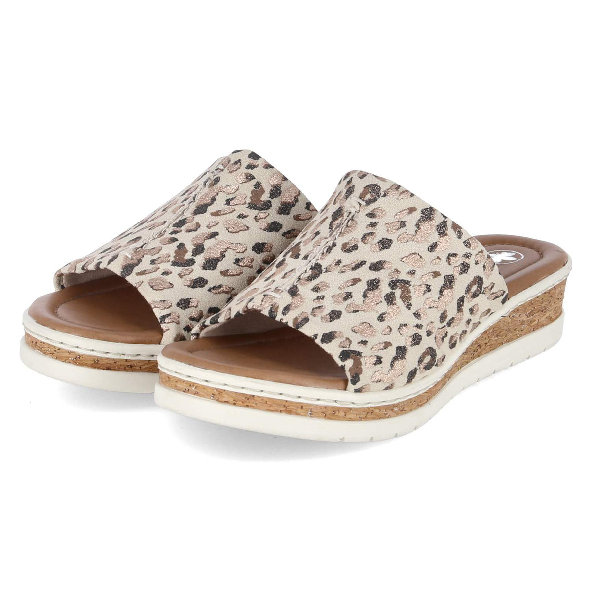 Pantoletten Beige