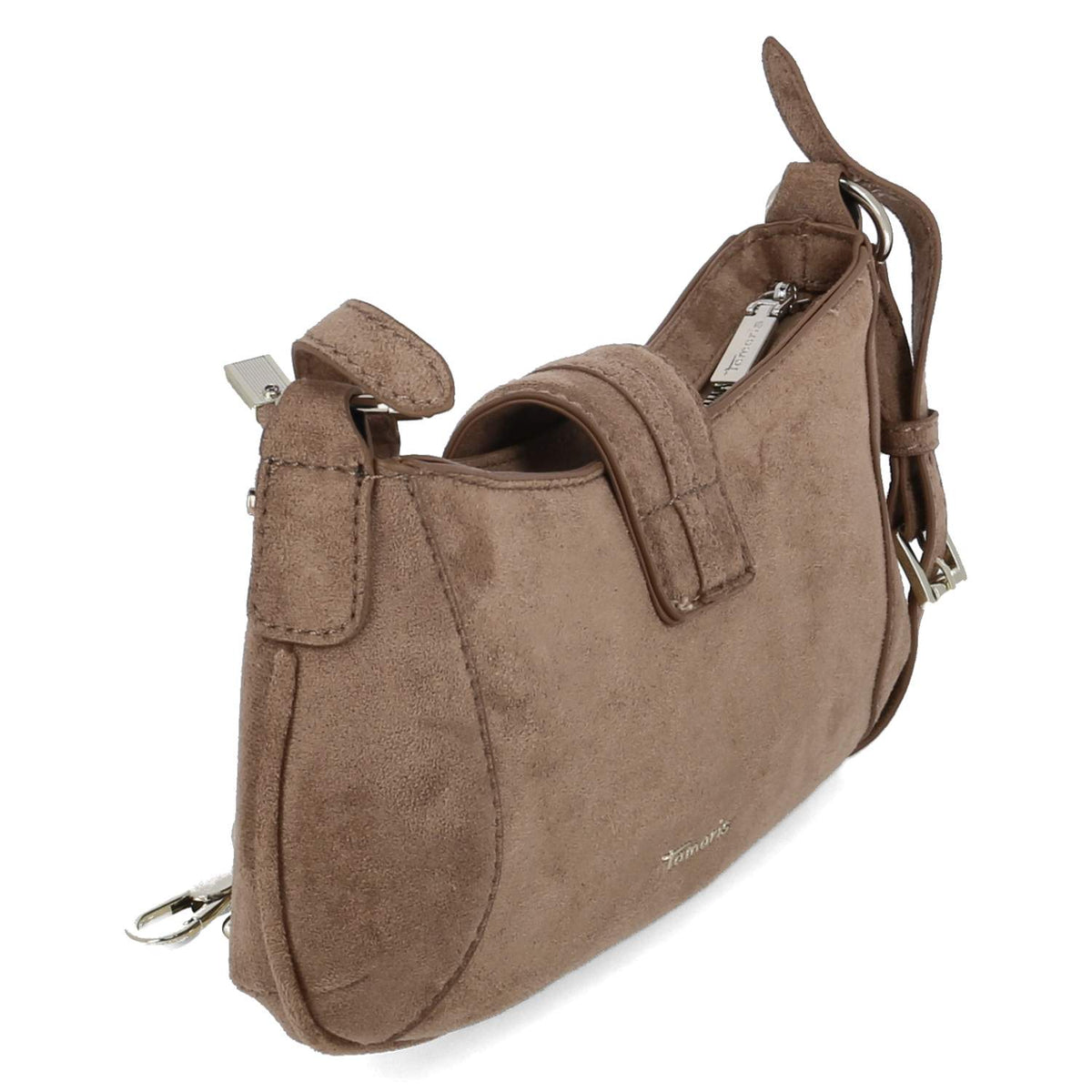 Baguette Bag MARINA SUEDE Beige