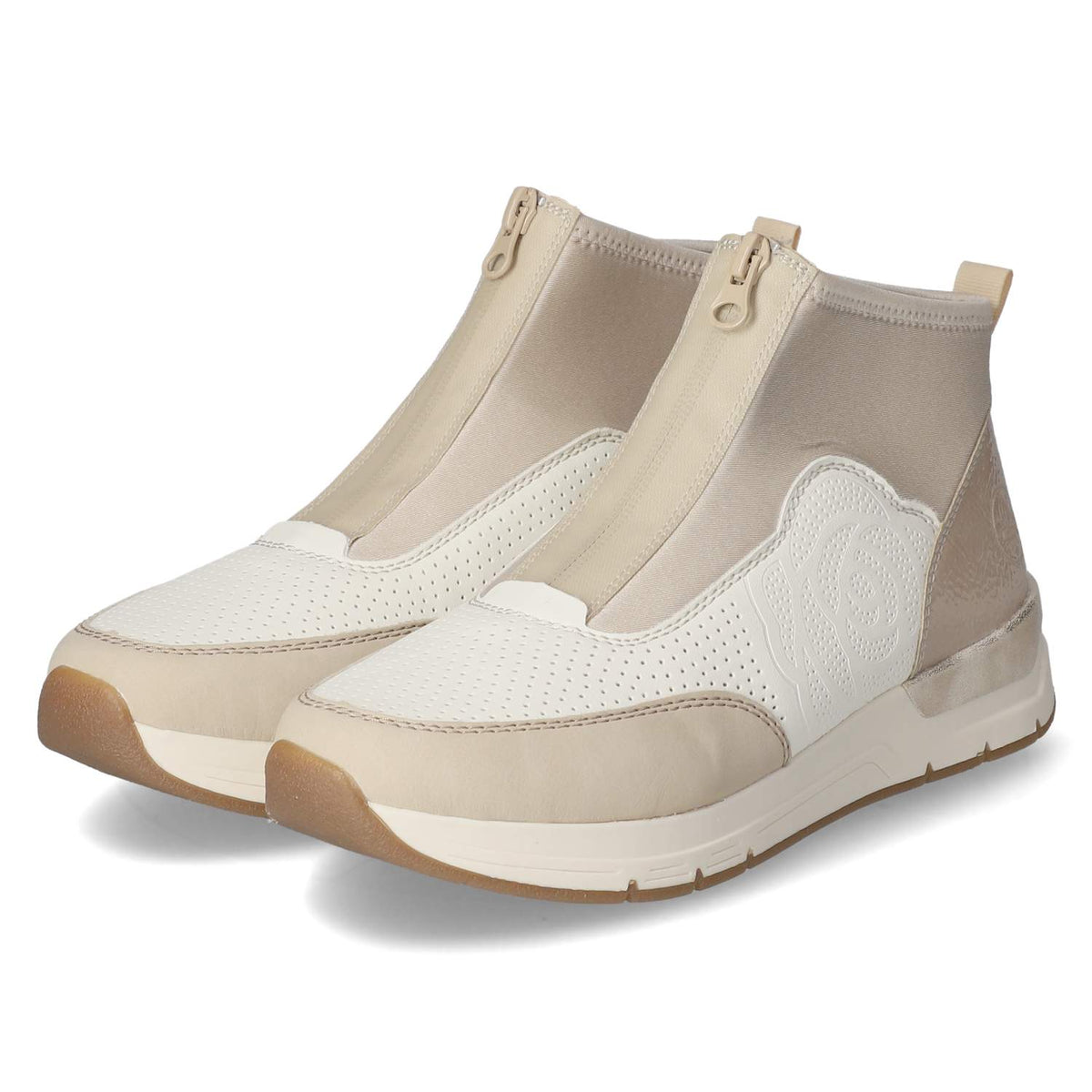 Sock Boots Beige