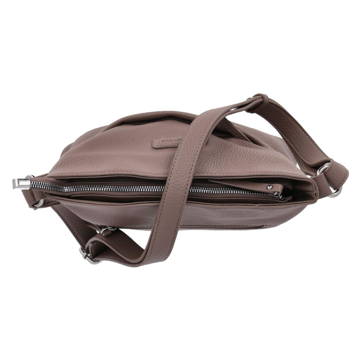 Schultertasche Taupe