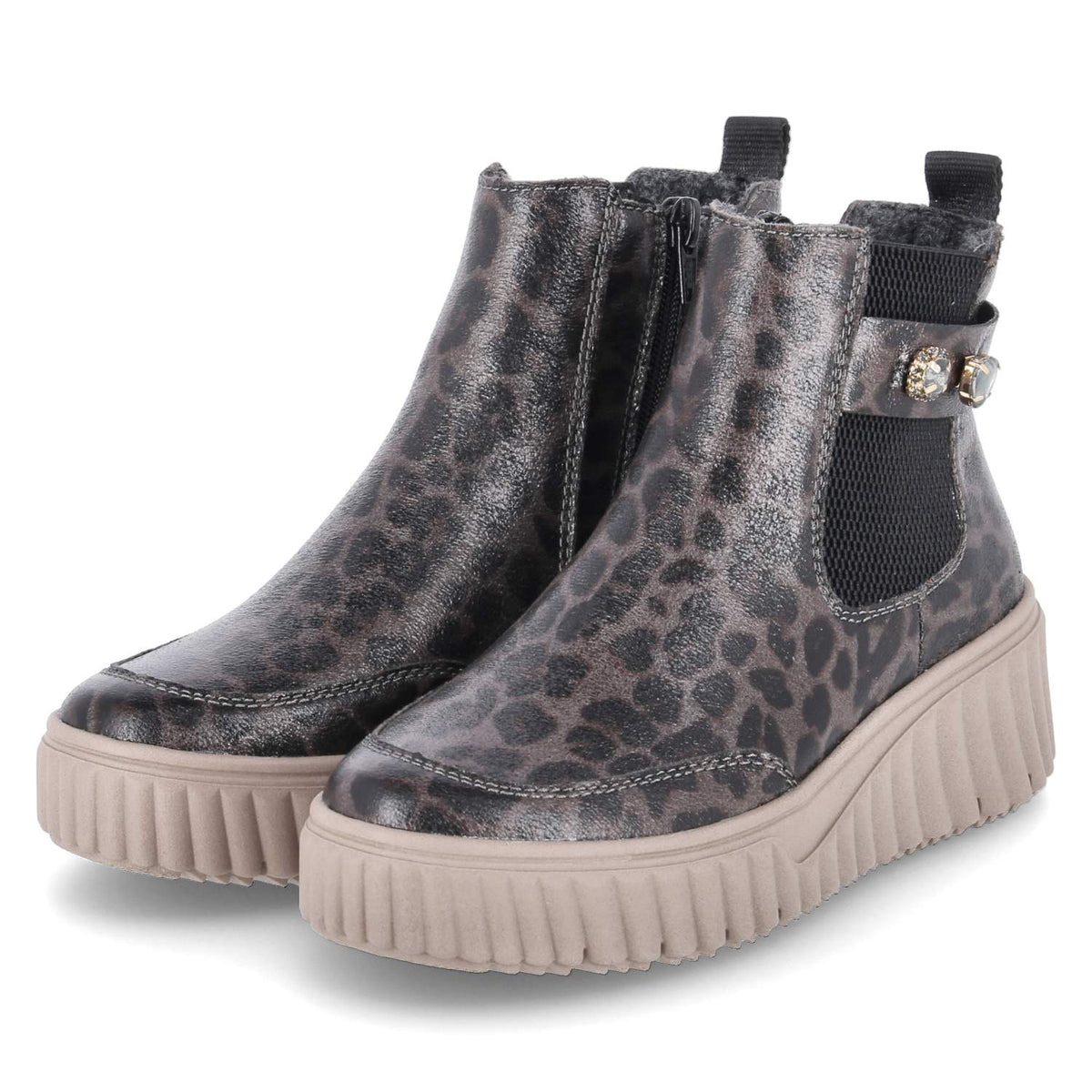 Chelsea Boots Grau