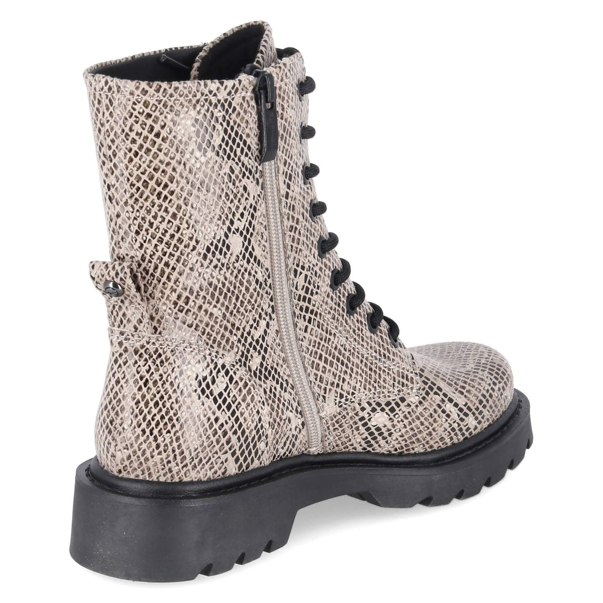 Schnürboots Beige