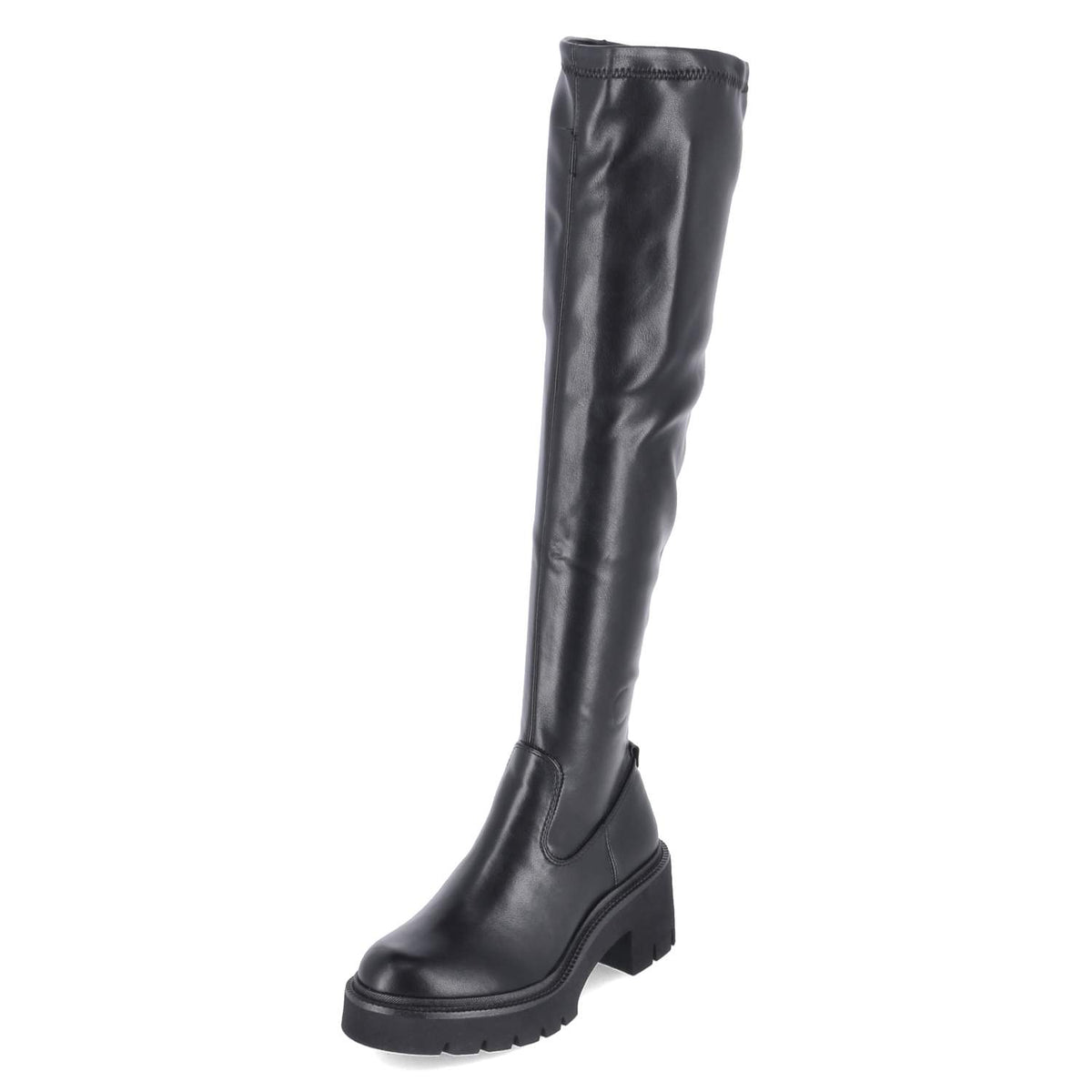 Overkneestiefel Schwarz