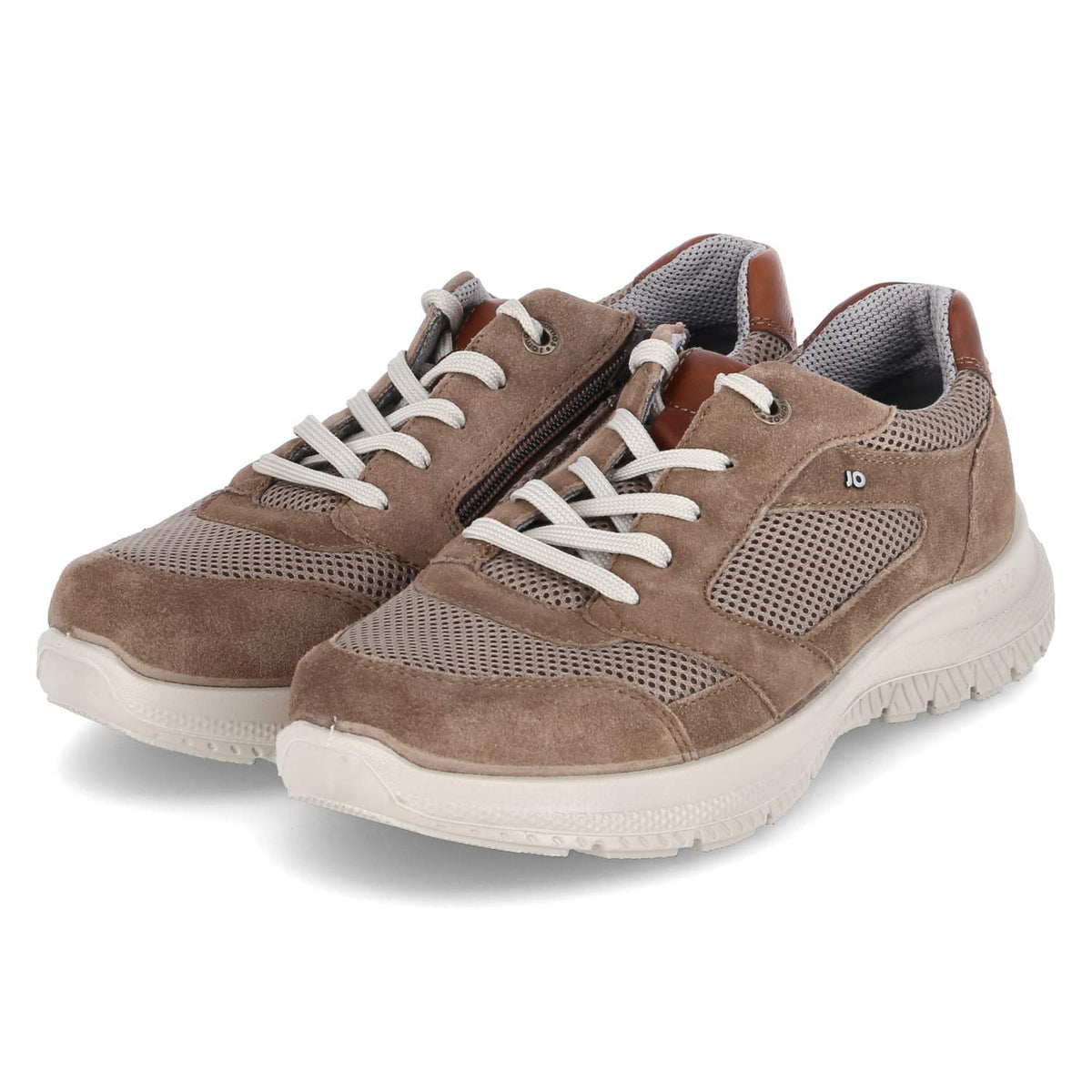 Halbschuhe Beige