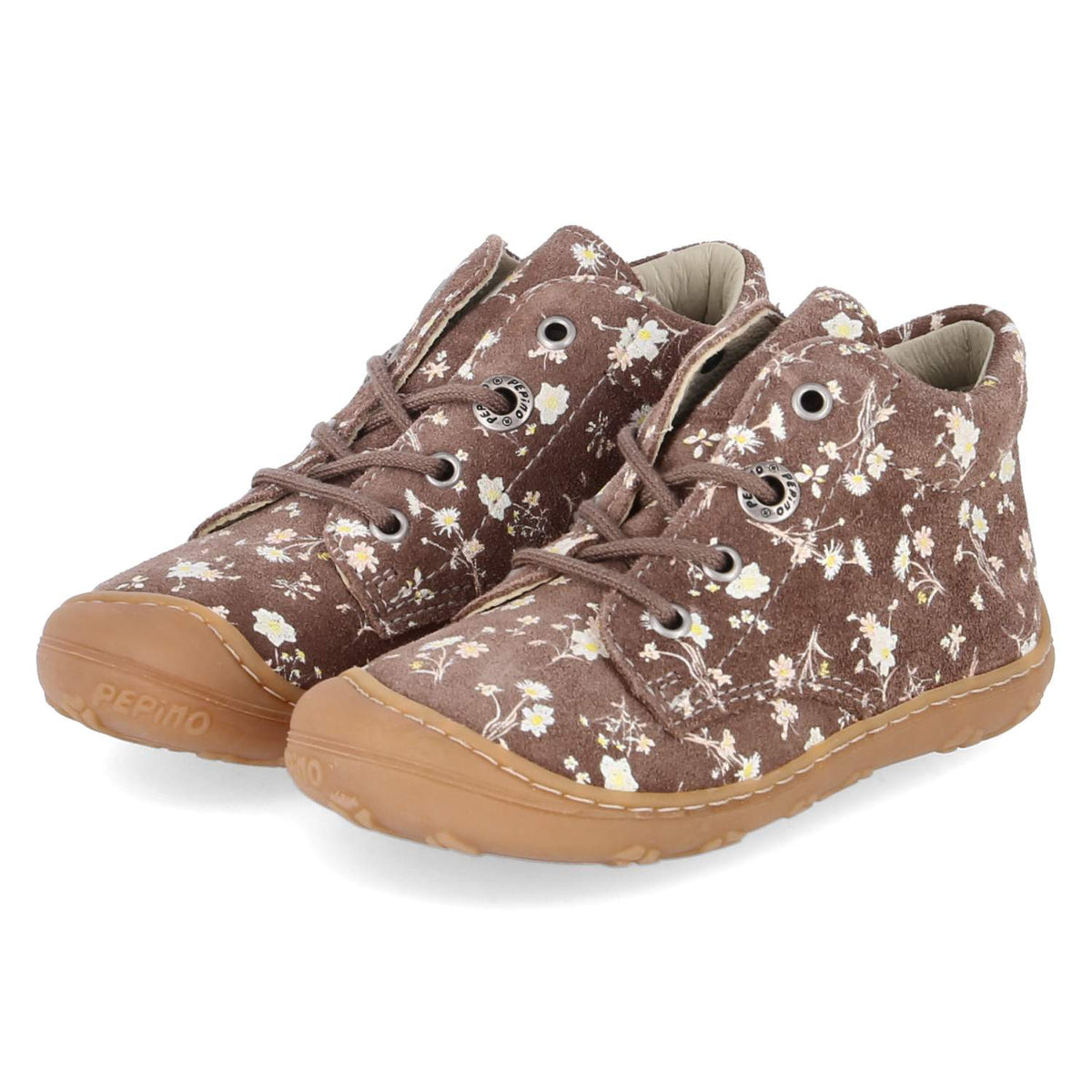 Schnürschuhe DOTS Braun