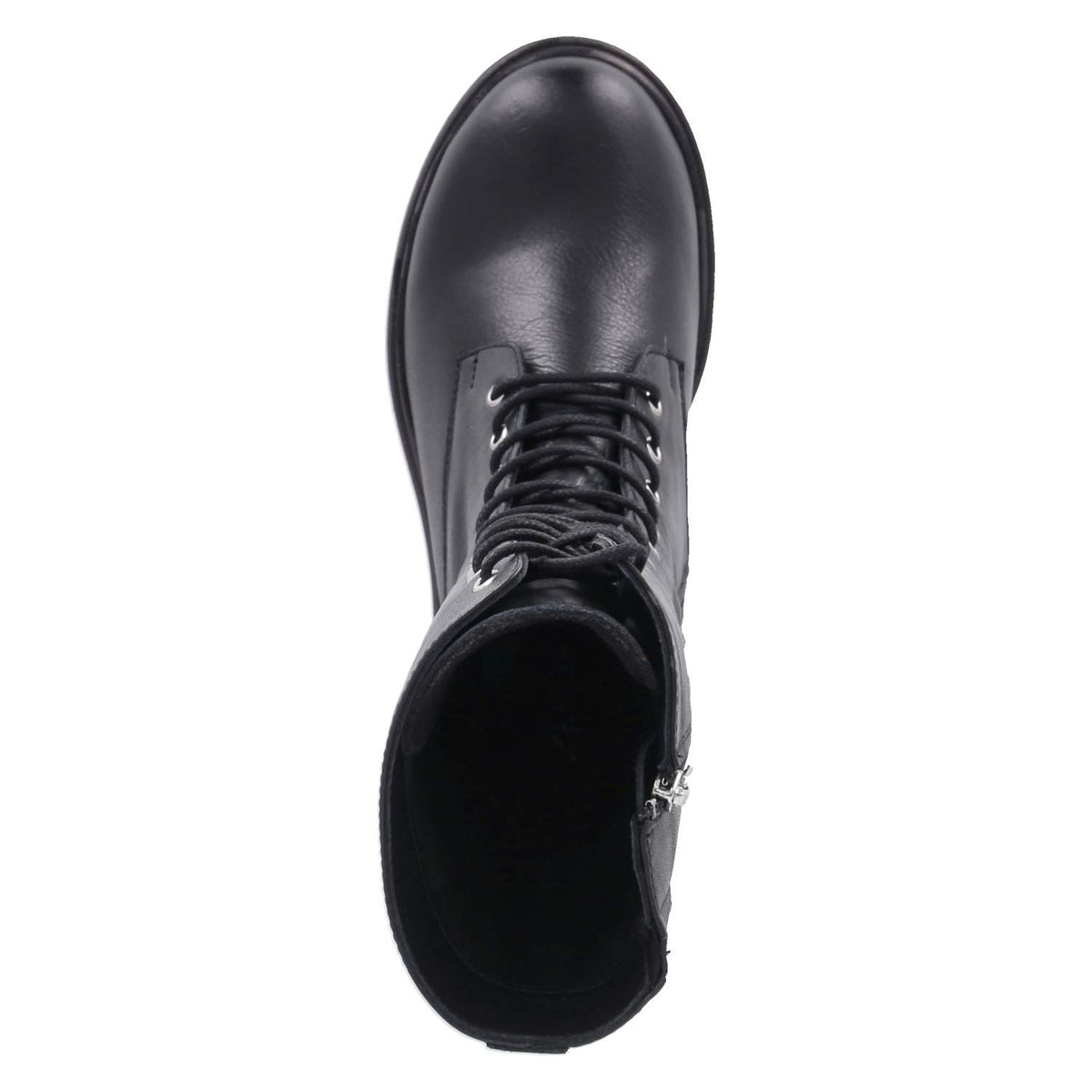 Schnürstiefel Schwarz
