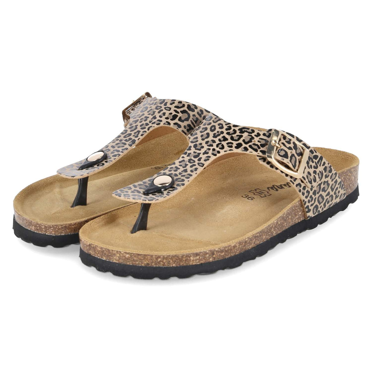 Zehentrenner Beige