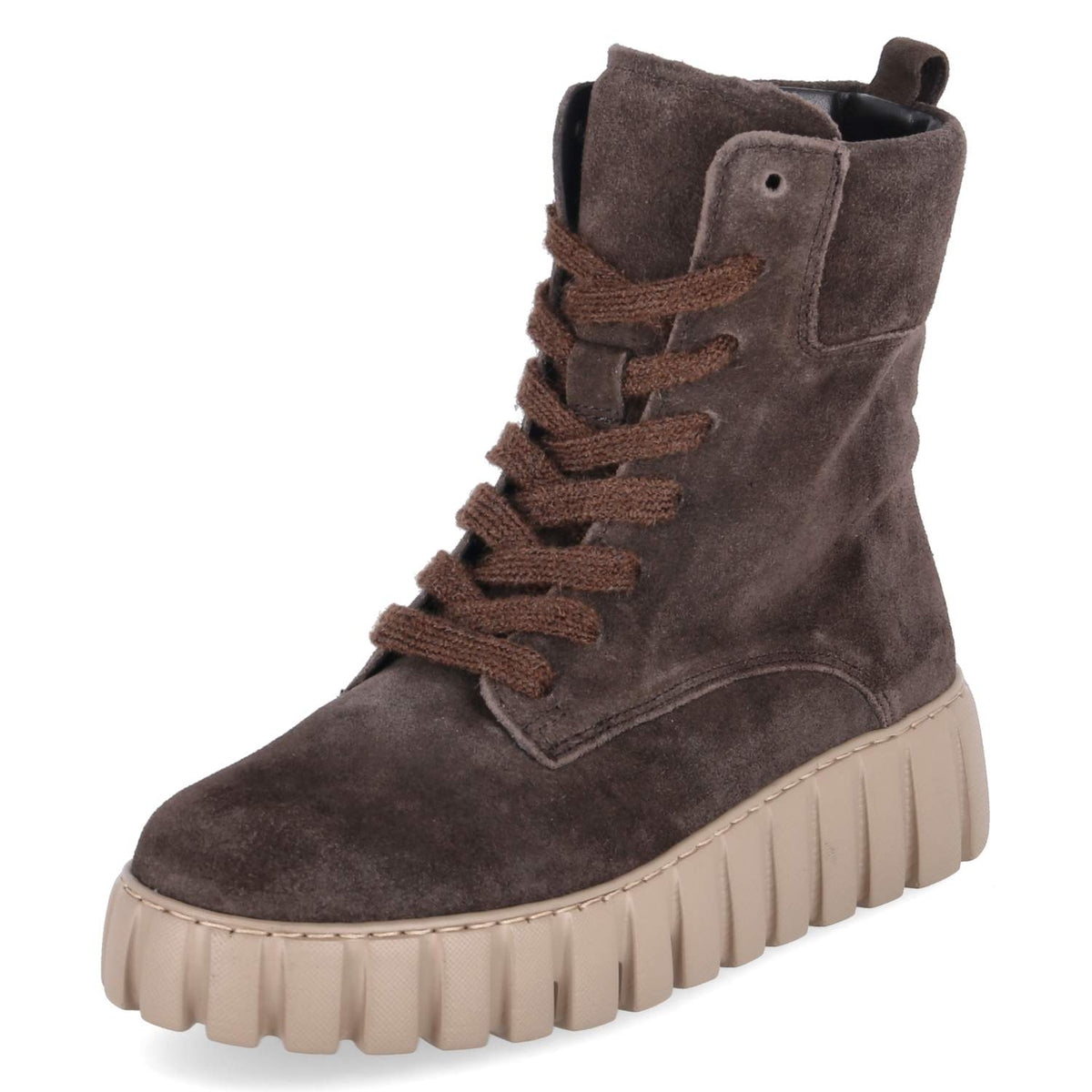 Schnürboots Braun