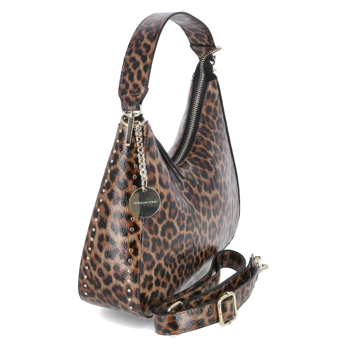 Schultertasche Braun