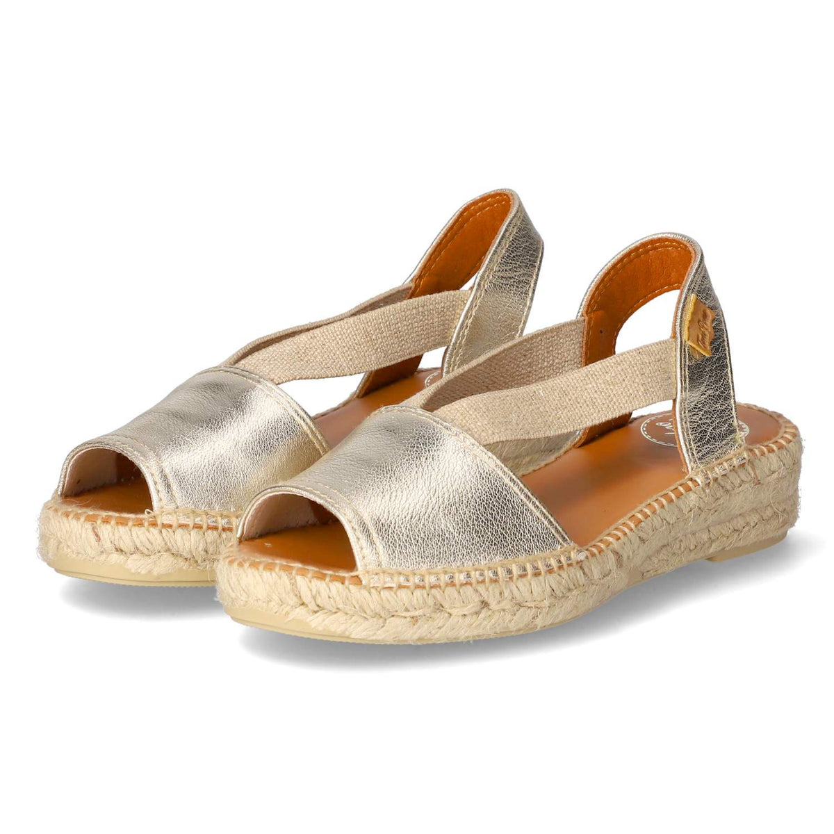 Espadrilles-Sandalen ETNA Gold