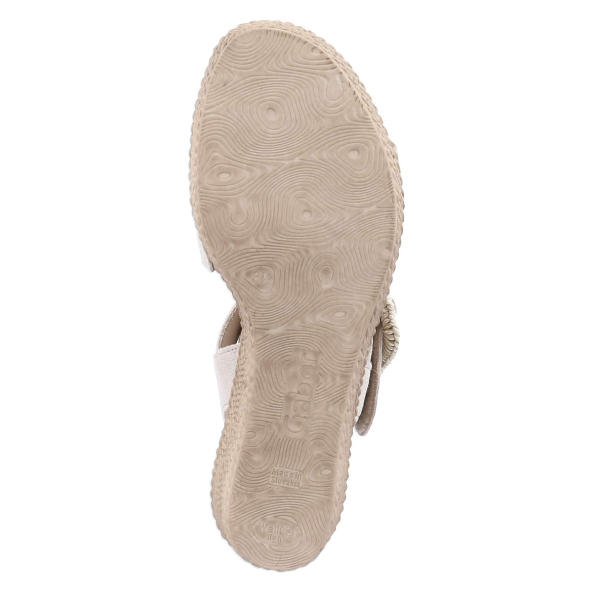 Espadrille-Sandaletten Beige