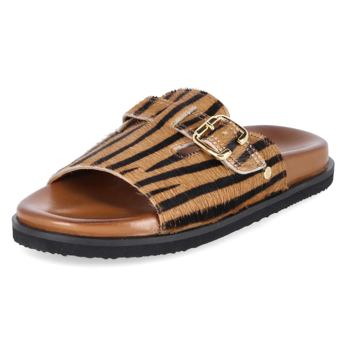 Pantoletten Beige
