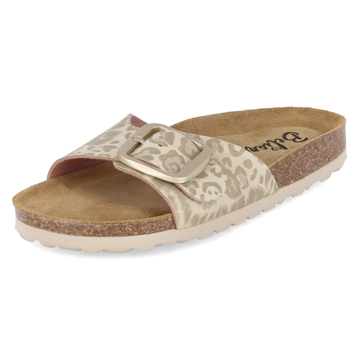 Pantoletten Beige