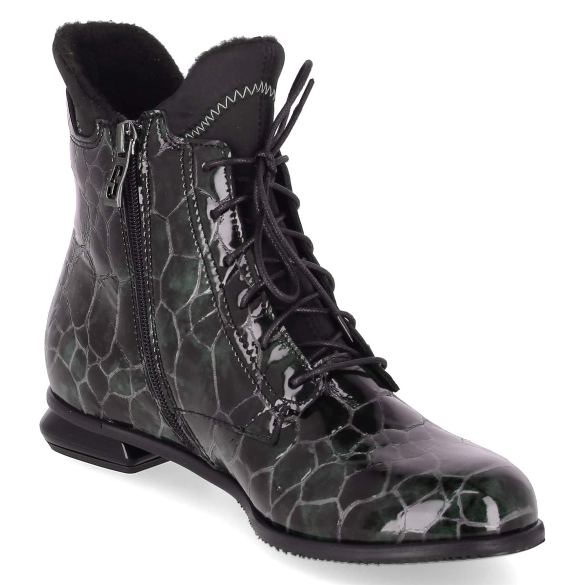 Ankle Boots Grün